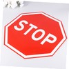 Mobestech 1pc Stop Safety Sign Traffic Sign for Indoor Outdoor