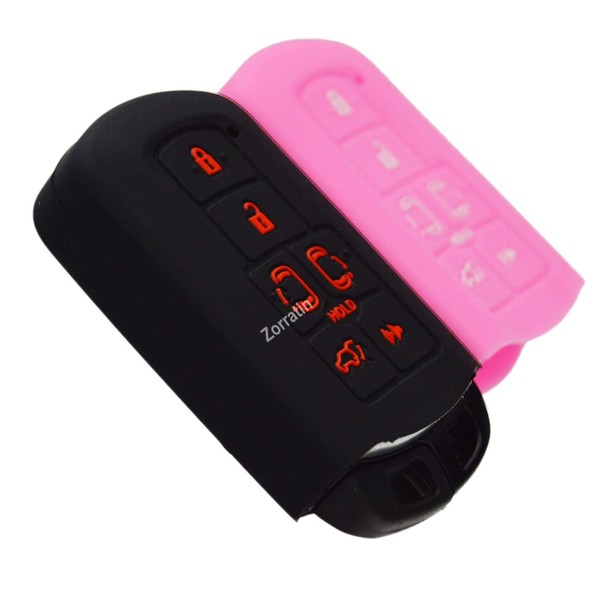 Silicone Remote Key Fob Cover Protector Sleeve Compatible with Toyota
