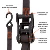 SmartStraps 10’ Tactical Ratchet Straps, 2 Pack — Heavy Duty