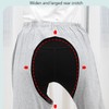 Urinary Incontinence Care Pants Front Rear Crotch Opening Elderly Nursing