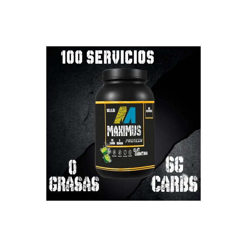 Maximus Protein Cla Carnitina 1kg 100 Servicios Varios