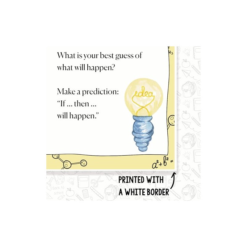 Printlabz The Scientific Method Classroom Poster - Step 3 Hypothesize