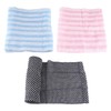3 Rectangular Bath Towels, Body Cleansing Towels, Toiletries, Back Scrubber,