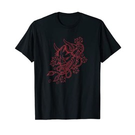 Japanese Tattoo Hannya Demon Mask T-Shirt