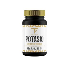 Potasio Citrato de Potasio 100 Cápsulas – 1000 mg por porción – Capsula Vegano – Muscular Electrolítico - Ingredientes Naturales -Hidratación - Buena 