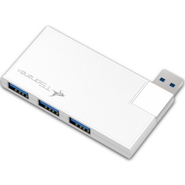 TSdrena Card Type USB3.0 Hub (USB Rotary) 4 Port Bus Power Portal Size SPM-SF3UHUB