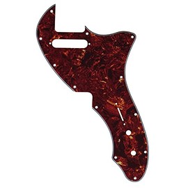 Guitar Anatomy Telecaster Thinline Pickguard Scratch Plate Fits Fender 69 RI USA - Red Tortoise