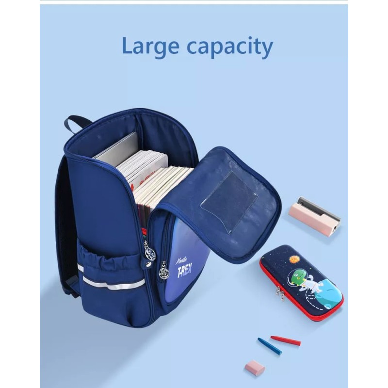 Mochila Escolar Premium Niños Niñas Primaria Unicornio T Rex Secundaria