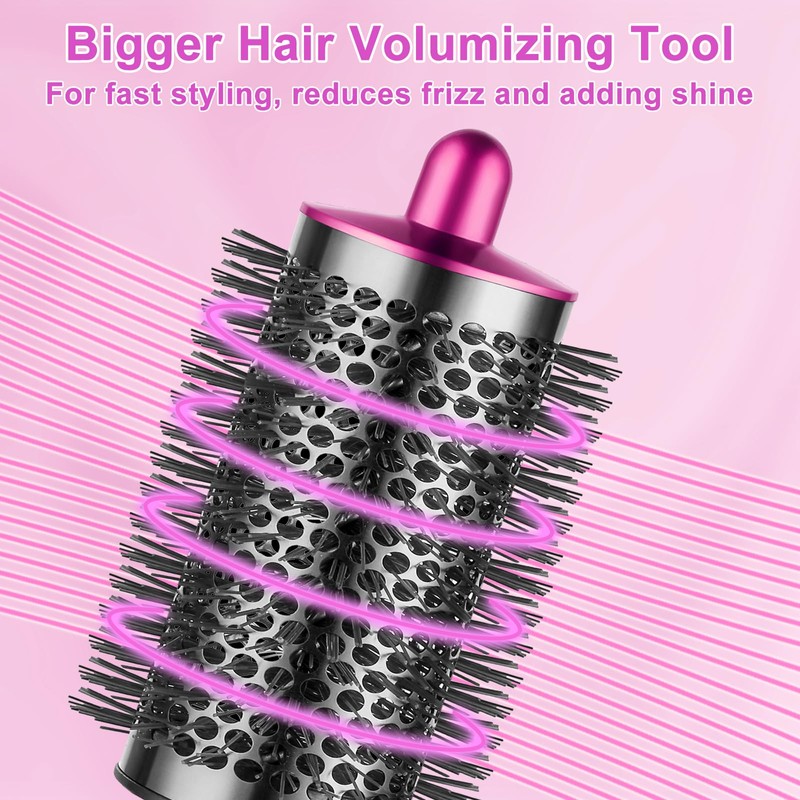ZEPHBLOW Large Round Volumizing Brush for Dyson Airwrap, Large Round
