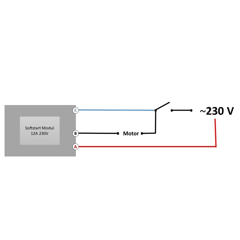 ZLB Soft Start Module 230 V Including Extensive Installation Accessories