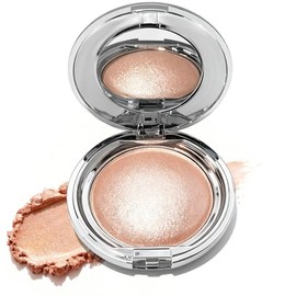 Paletas de maquillaje resaltadores, maquillaje con brillo facial con acabado natural brillante, iluminadores y luminizadores, brillo de perla, polvo h