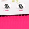 10 Pcs Hair Extensions Clip In, Hot Red Clip in