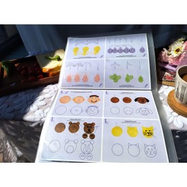 Juego de tablas de decoración de tartas con protector reutilizable y limpiable, 23 hojas de boquillas de glaseado para practicar dibujos de tartas, suministros de decoración de pasteles