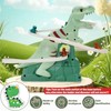 Dinosaur Climbing Slide Toy with 6 Dinos, Electric Dino Slide