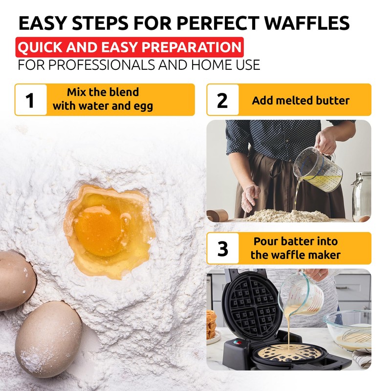 Trendy Waffle & Pancake Mix | Bubble Belgian Cone |