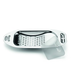 Weis Spaetzle-Maker with Round Holes, Stainless Steel Silver, 35 x 14 x 3.5 cm