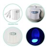 INTSUPERMAI Toilet Night Light 8 Color Motion Sensor LED Toilet