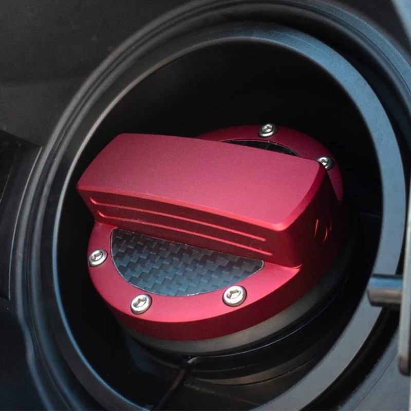 Deff Nissan 01 Aluminum Chunks Oil Filling Cap Cover Red