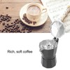 Stovetop Moka Pot Italian Hand Brewed Coffee Maker Aluminum Alloy