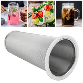 Cold Brew Coffee Filter ,Mesh Coffee Brew Infuser Acid Resistant Wide Use High Filtration Accuracy Lightweight for Office(8x15cm/3 . 1x5 . 9in)