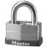 Master Lock Padlock, Laminated Steel Warded Lock, 1-3/4 in. Wide,