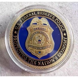 Police U S FEDERAL RESERVE POLICE Challenge Coin