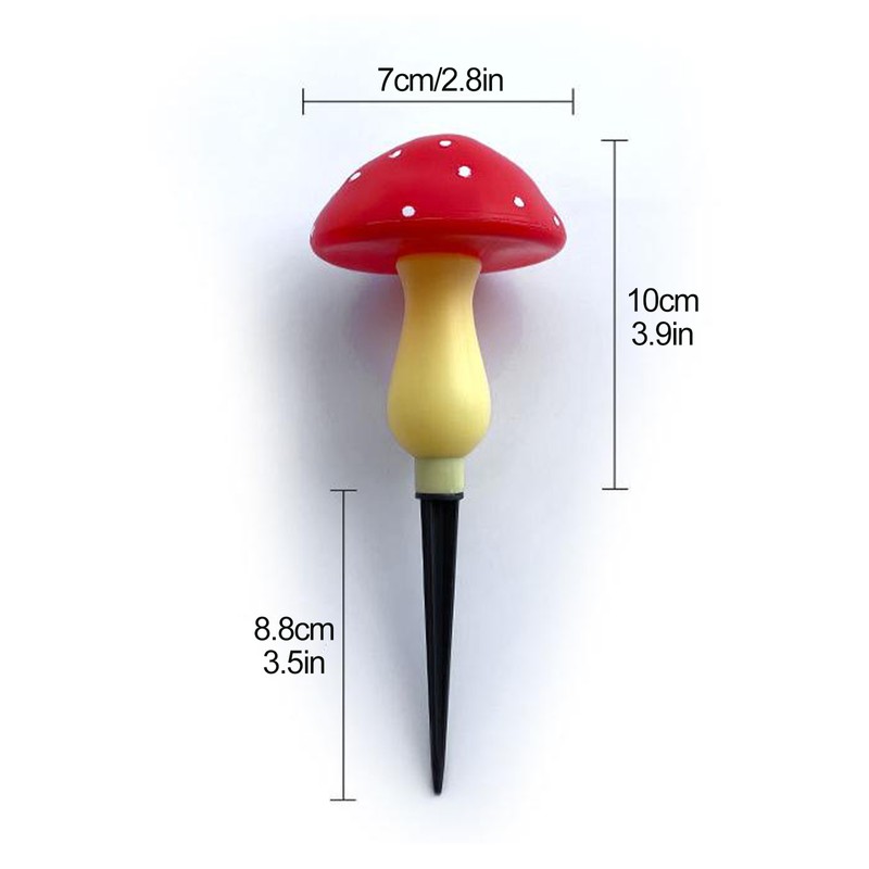 Solar Mushroom String Light Outdoor Garden Decoration Lights LED Mushroom
