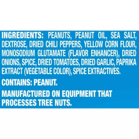 Planters Heat Peanuts (1.75 oz Packets, Pack of 18)