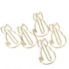 Bewinner Cat Paper Clips,12 Pcs Clip Cat Shaped Unique Stylish
