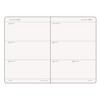 Weekly Calendar 2021 Hardcover Medium (A5), 12 Months, Pacific Green,