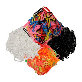 JYC CREATIVE Girls' Hair Elastics, Scrunchies (Assorted, 570 uds)