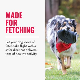 KONG Extreme Flyer - Dog Toy Supports Healthy Exercise - Soft Disc for Dogs - Toy for Fetch & Retrieve - Durable Flying Disc Dog Toy with Rebound - for Large Dogs