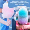 Plain Cotton Candy Cones - Package of 500ct