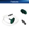 Auniwaig - Dispensador de pegamento para jeringas (30 cc, adaptador