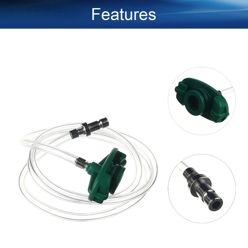 Auniwaig - Dispensador de pegamento para jeringas (30 cc, adaptador