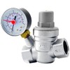Water Pressure Reducing Valve 1/2" Female for 15mm Pipe with