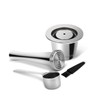LIHONG Reusable Coffee Pods, Stainless Steel Reusable Coffee Capsules, Reusable