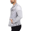 X RAY Mens Denim Jacket, Washed Ripped Distressed Flex Stretch