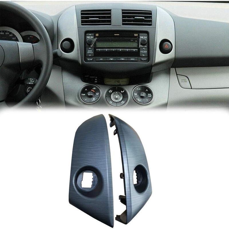 fitfoyo 1 Pair Car Instrument Cluster Finish Panel Trim for