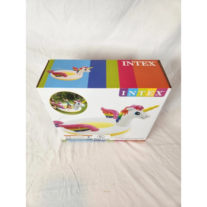 Intex Mystic Unicorn Inflatable Spray Pool - over 8 feet
