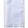 Lace Cotton White Handkerchiefs Perfect Wedding Bulk
