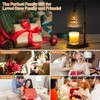 Candle Warming Lamp with Timer : Adjustable Light Level Adjustable