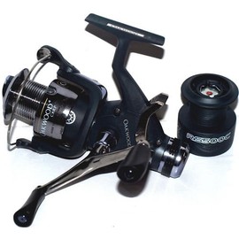Double Handle Deluxe Oakwood Bait Runner Reel