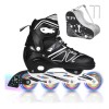 XTT Patines Profesionales De Línea Ajustables Luces Leds