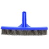 Steel Wire Pool Brush, High Density Brush with 45 Degree