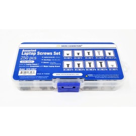 Assorted Laptop Screws Set (250 Pcs) SCW-250LP