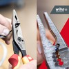 Wiha Multifunctional Pliers for Electricians 8-in-1 I Crimping, Stripping, Cutting,