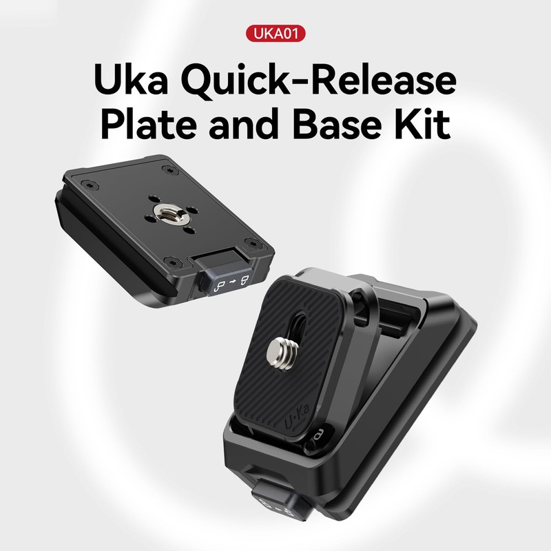 ULANZI UKA02 Camera Quick Release Plate with 1/4" Thread for