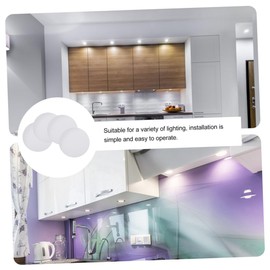 DOITOOL Lamp Shade Diffuser Anti-Glare Spotlight, 4PCS 6 Inch" Diameter Round Diffuser for Drum Lampshades (White)