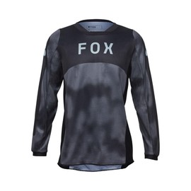 Fox Racing Youth 180 Motocross Dirt Bike Jersey, Black Taunt, Large